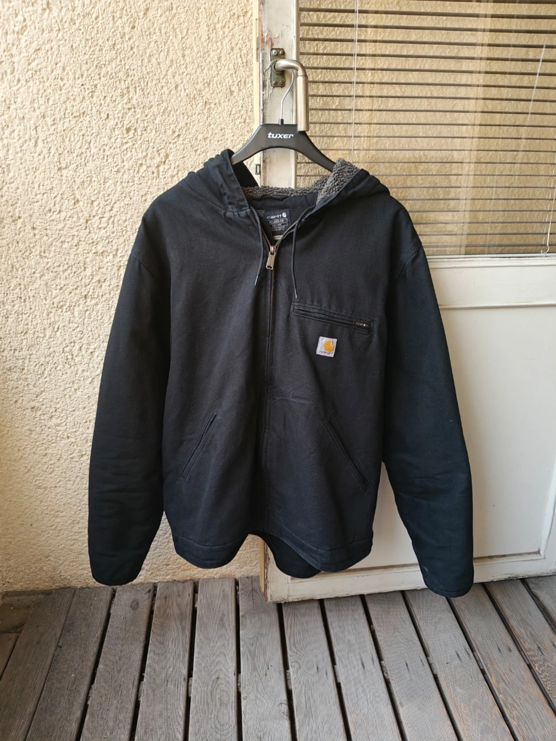 Carhartt Washed Duck Sherpa Lined Jacket