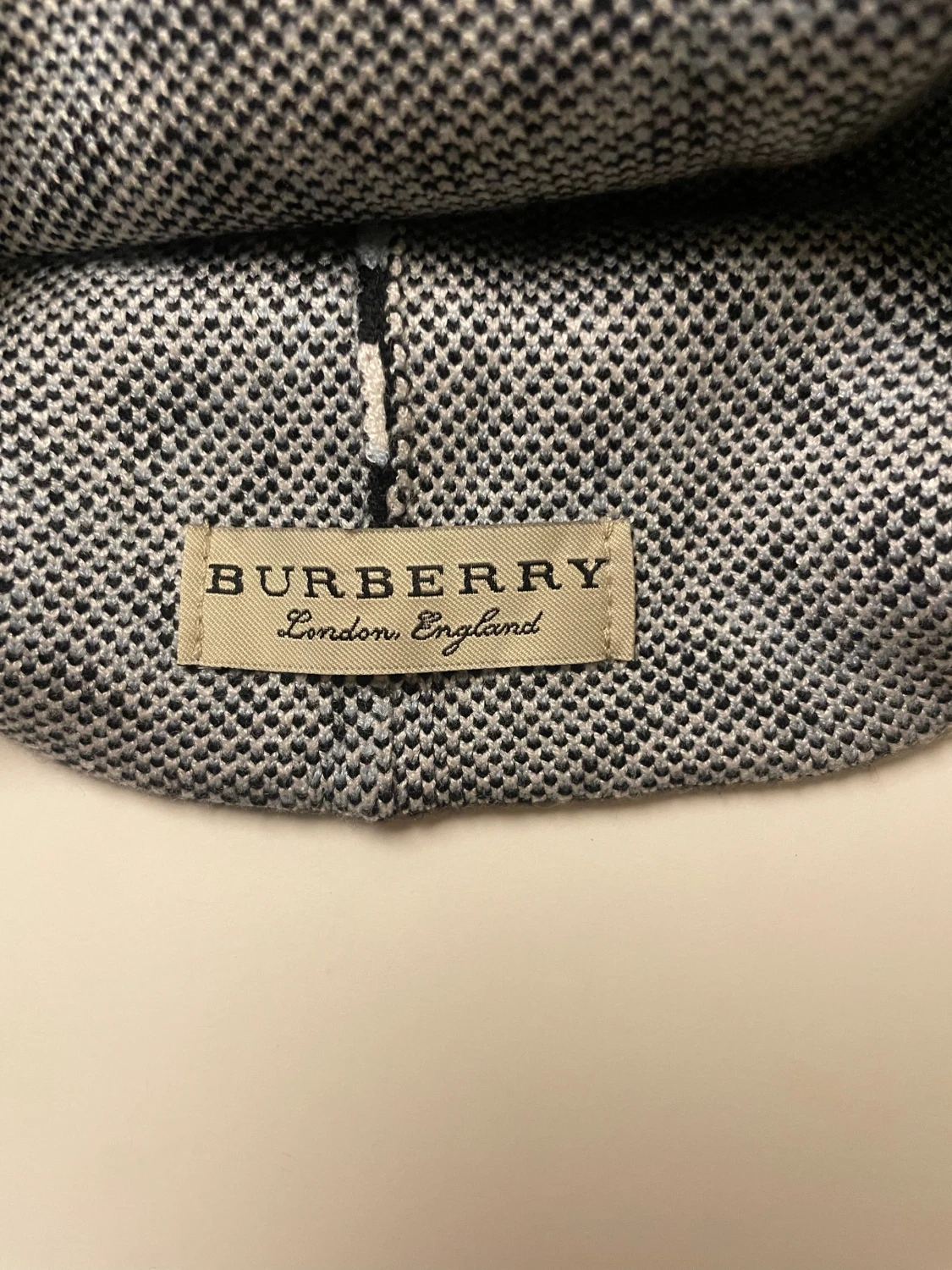 Burberry mössa med monogrammönster - 2
