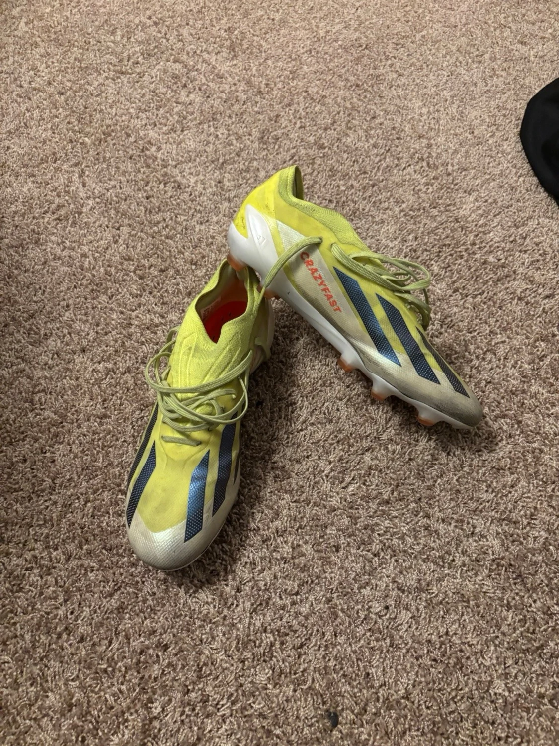 Adidas Crazyfast gula fotbollsskor - 2