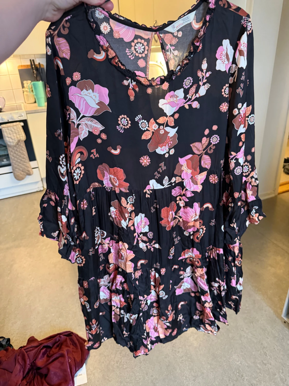 Odd Molly blommig kortklänning - 3