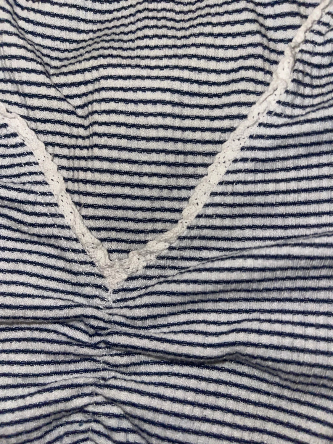 Randig v-ringad topp Holly Whyte - 2