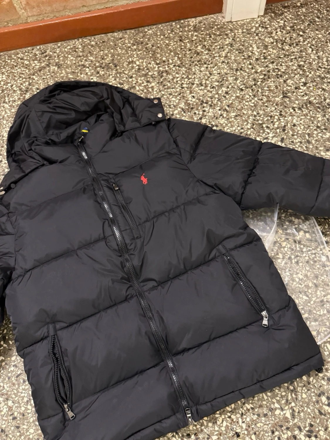 Svart pufferjacka från Polo Ralph Lauren - 4