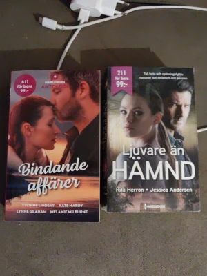 Bindande affärer - Fyra efterlängtade romaner i en antologi! Perfekt för dig som älskar romantik, passion och spännande relationer. Upptäck berättelser om oväntad kärlek, nya livsval och mirakel. En bok som garanterat fångar känslorna.