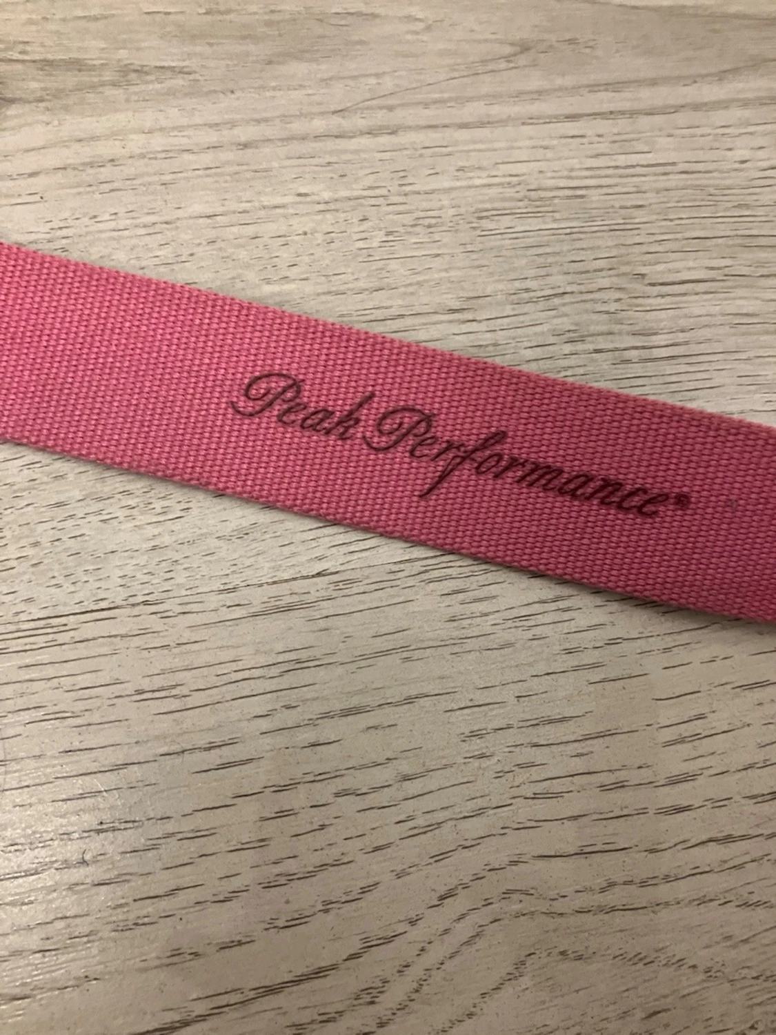 Peak Performance rosa bälte - 2