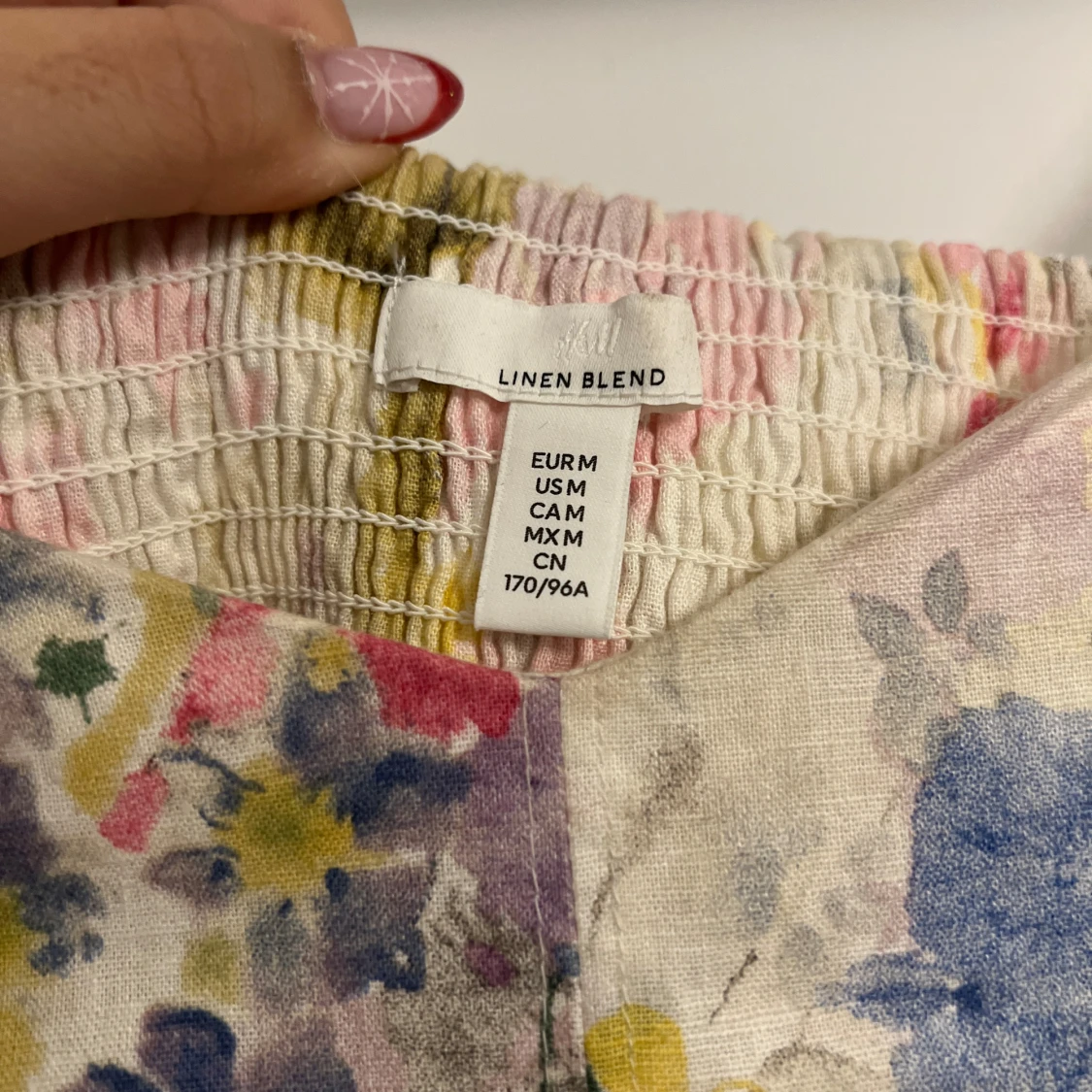 Blommig långklänning från H&M - 2