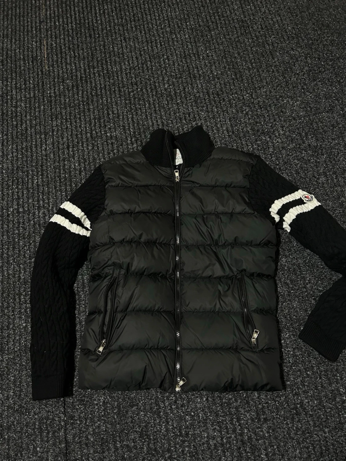 Svart Moncler Cardigan 