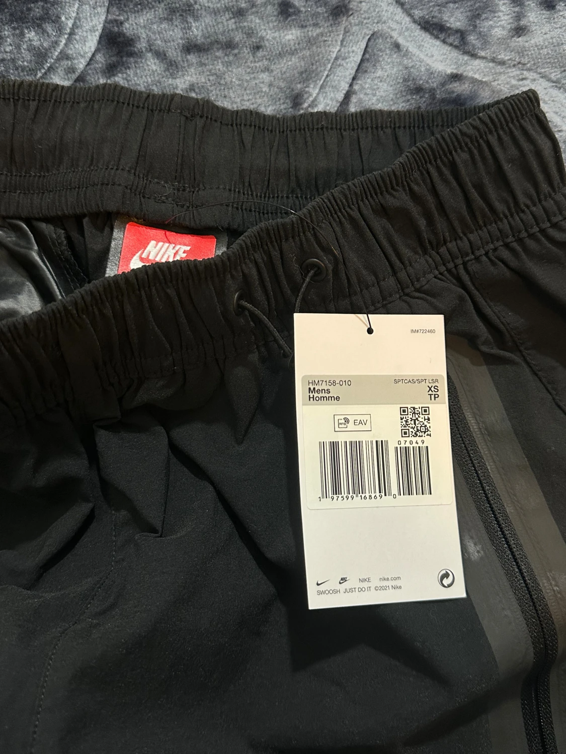 Nike svarta byxor med dragkedja XS - 3