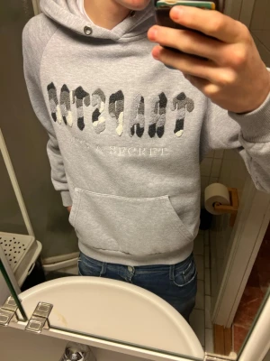 Trapstar hoodie  - Snygg trapstar hoodie färg grå storlek Small priset är inte satt i sten alltså de går att pruta ner det, bara att höra av er vid frågor 