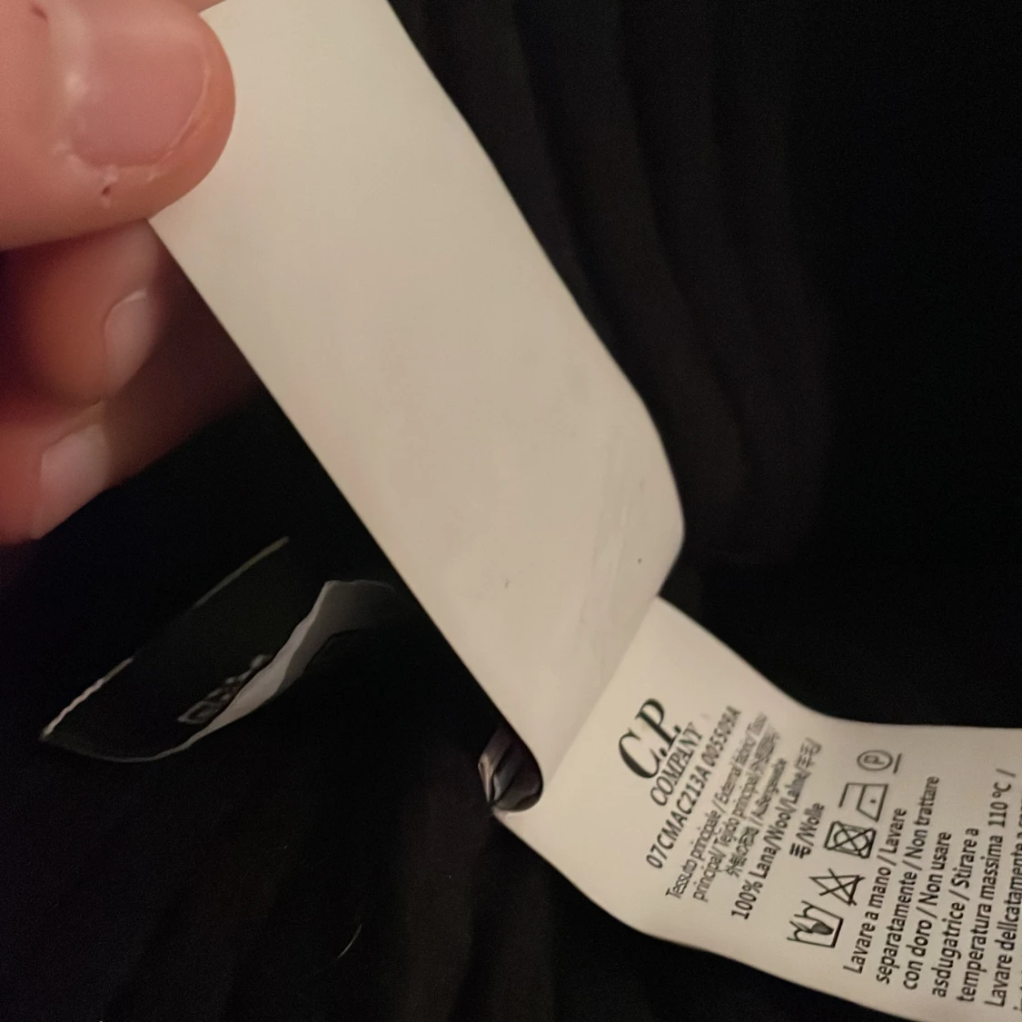 Svart C.P. Company mössa - 2