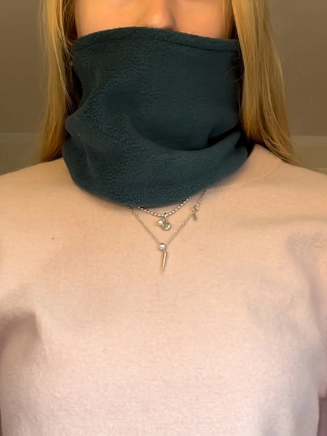 Petrolfärgad buff - 2