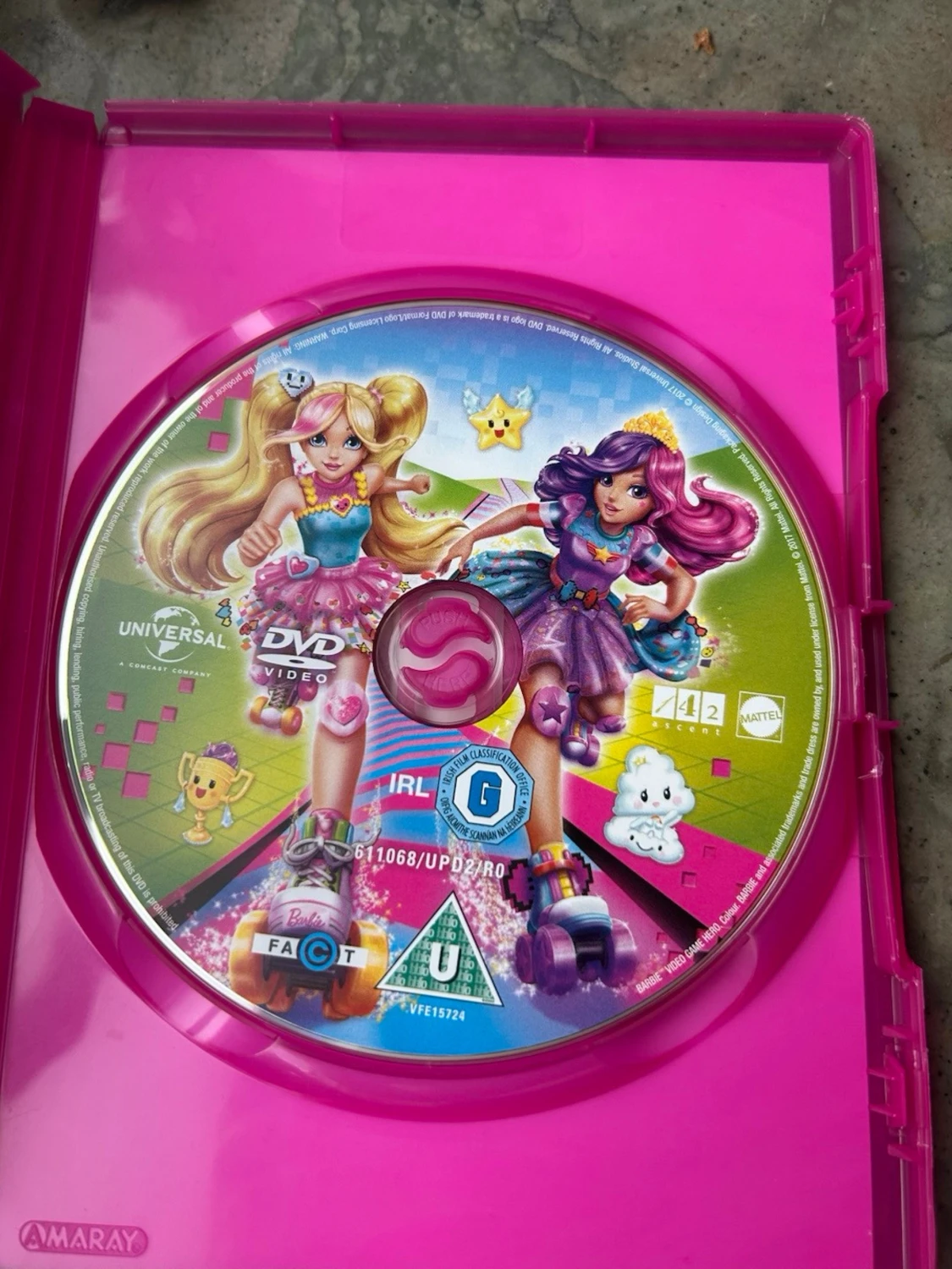 Barbie Dataspelshjälten dvd - 2