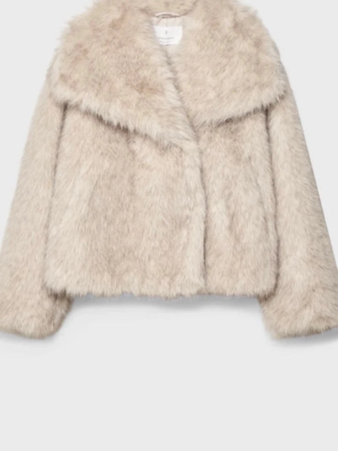 Stradivarius Faux Fur Coat