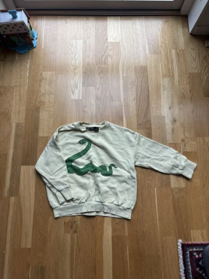 Mini Rodins tjocktröja  - Säljer en söt pojk tjocktröja från mini Rodini i storlek 116/122