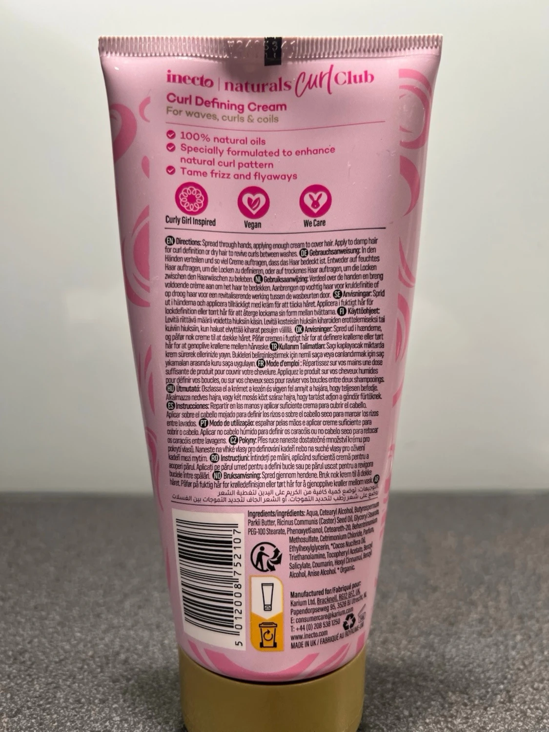 Inecto Curl Club Curl Defining Cream - 1