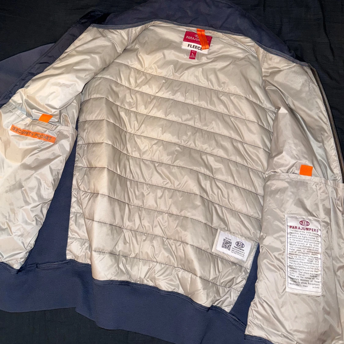 Blå pufferjacka från Parajumpers - 3