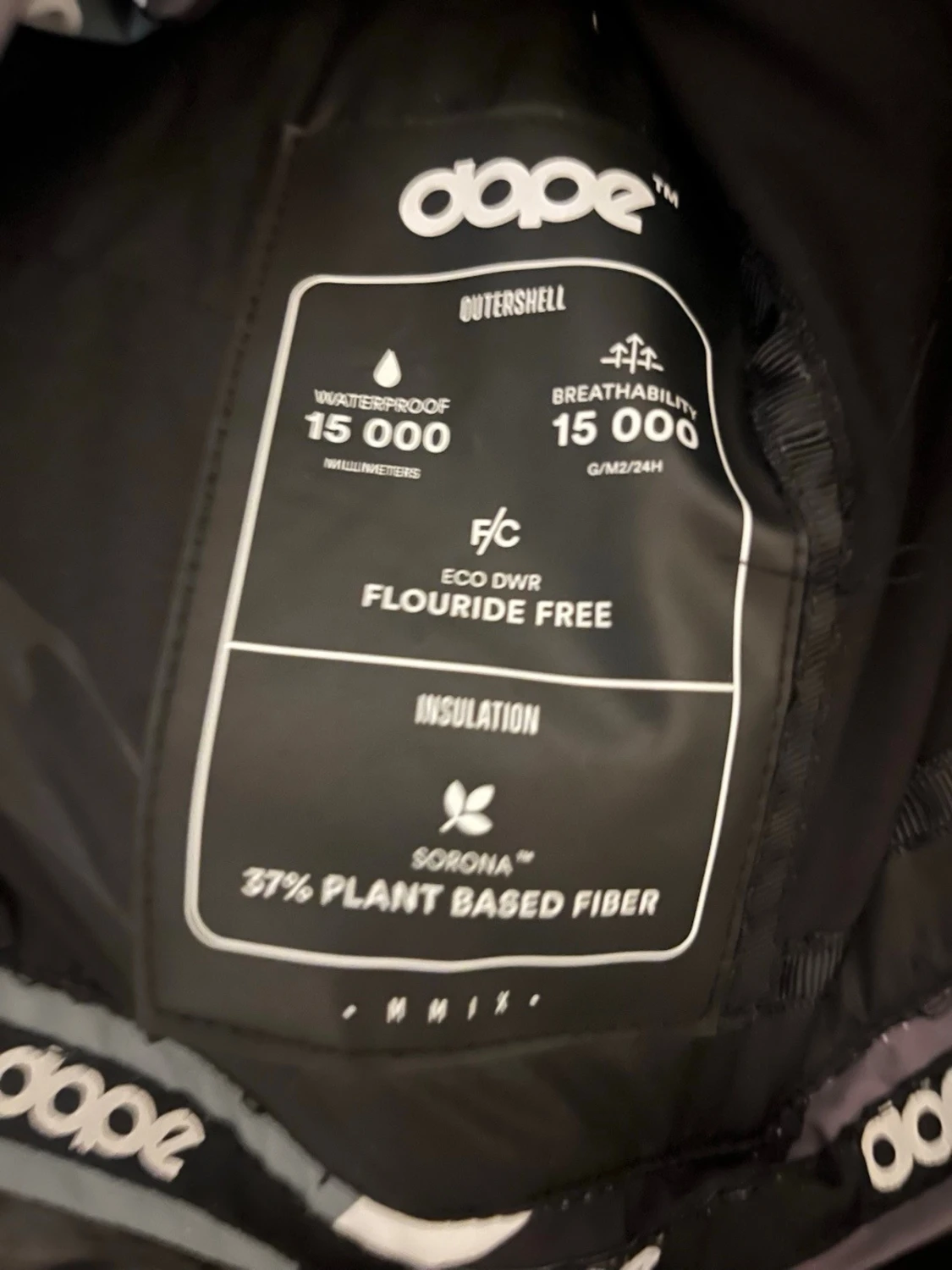 Camouflage vindjacka från Dope XS - 5