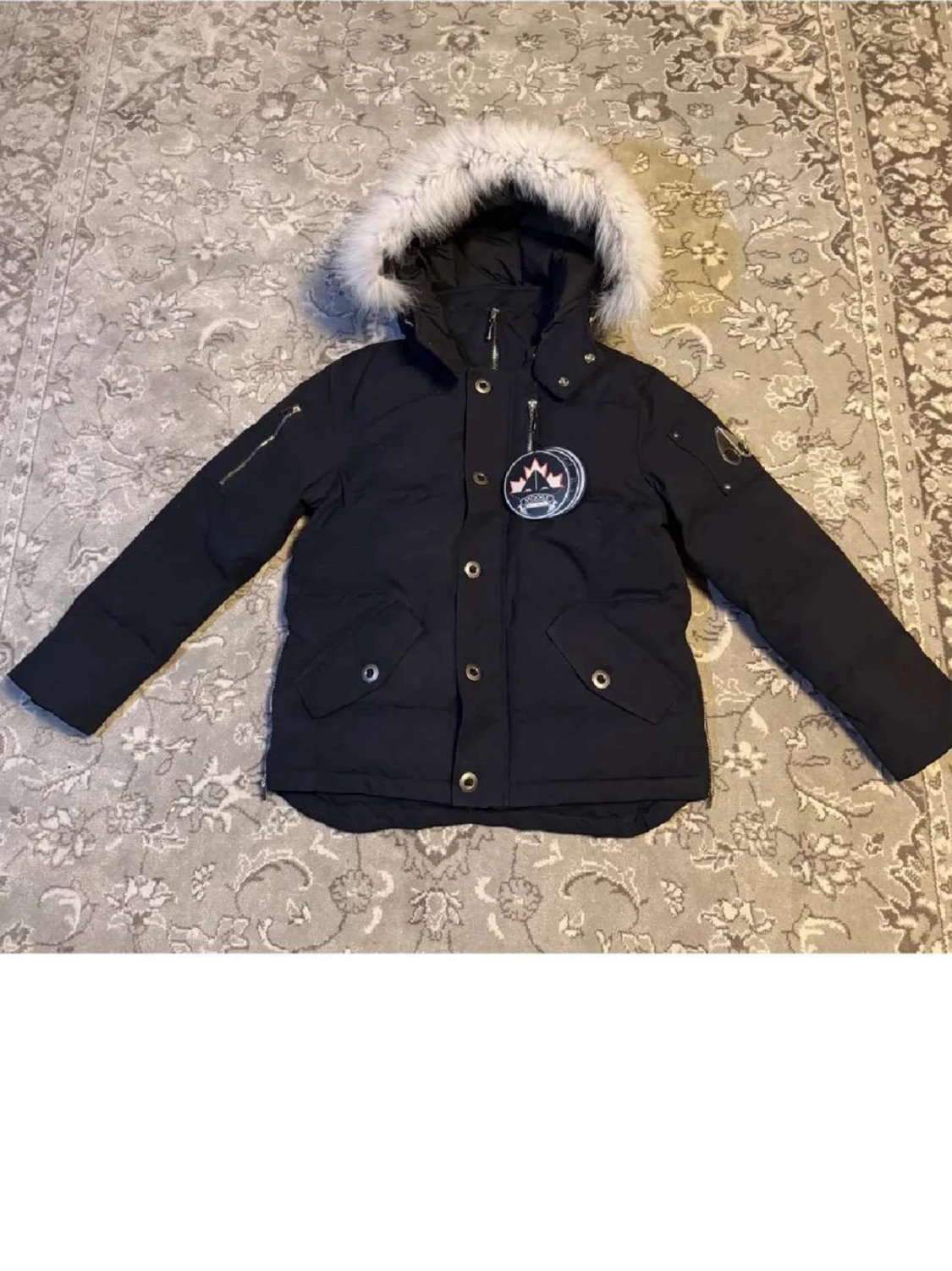 Svart dunjacka Moose Knuckles