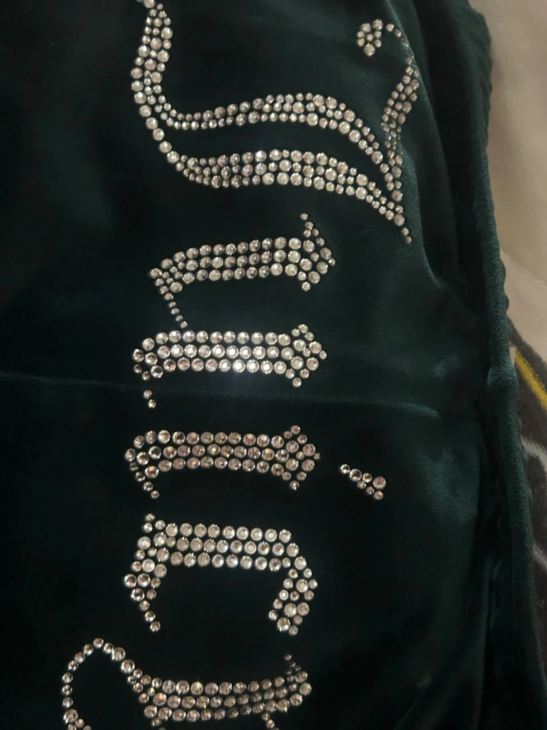 Mörkgröna mjukisbyxor Juicy Couture - 2