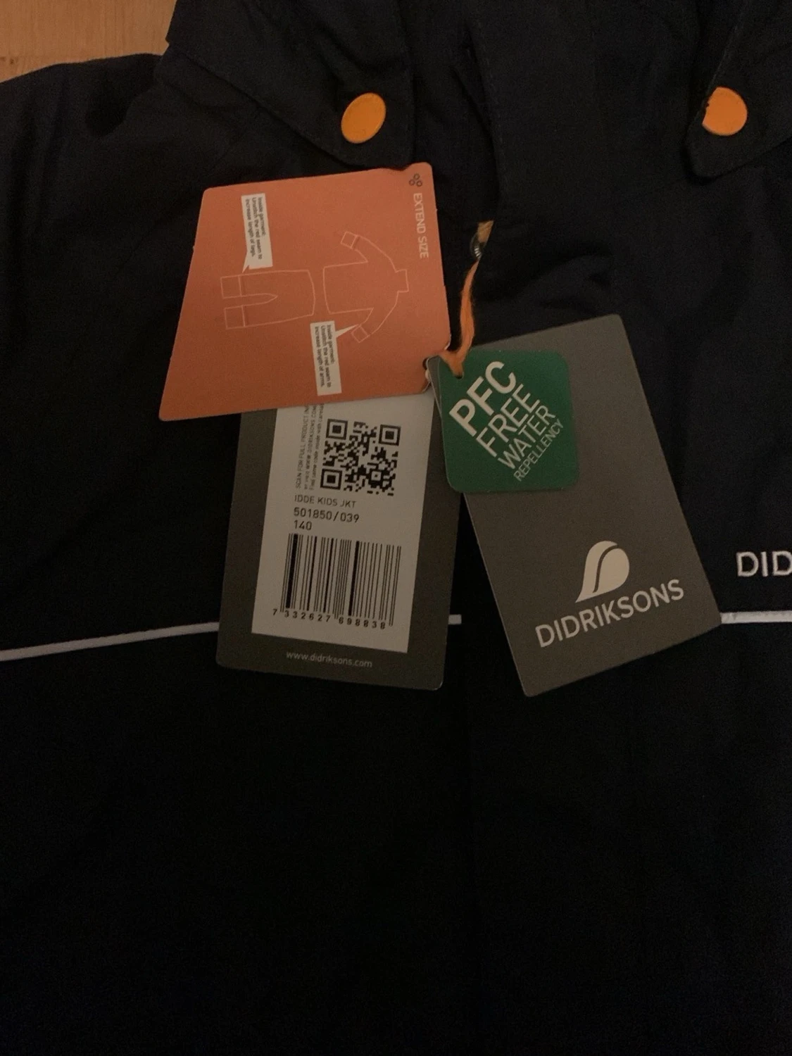 Svart vinterjacka från Didriksons - 2