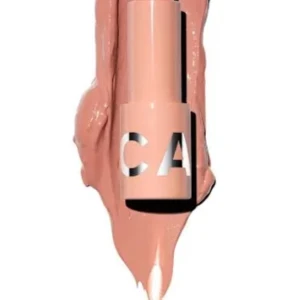 Krämig nude läppstift från Catrice - Säljer ett nude-färgat läppstift från Catrice med krämig formula. Hylsan är stilren i ljusrosa med silvriga bokstäver. Perfekt för en naturlig look och enkel att applicera tack vare den smidiga formen.