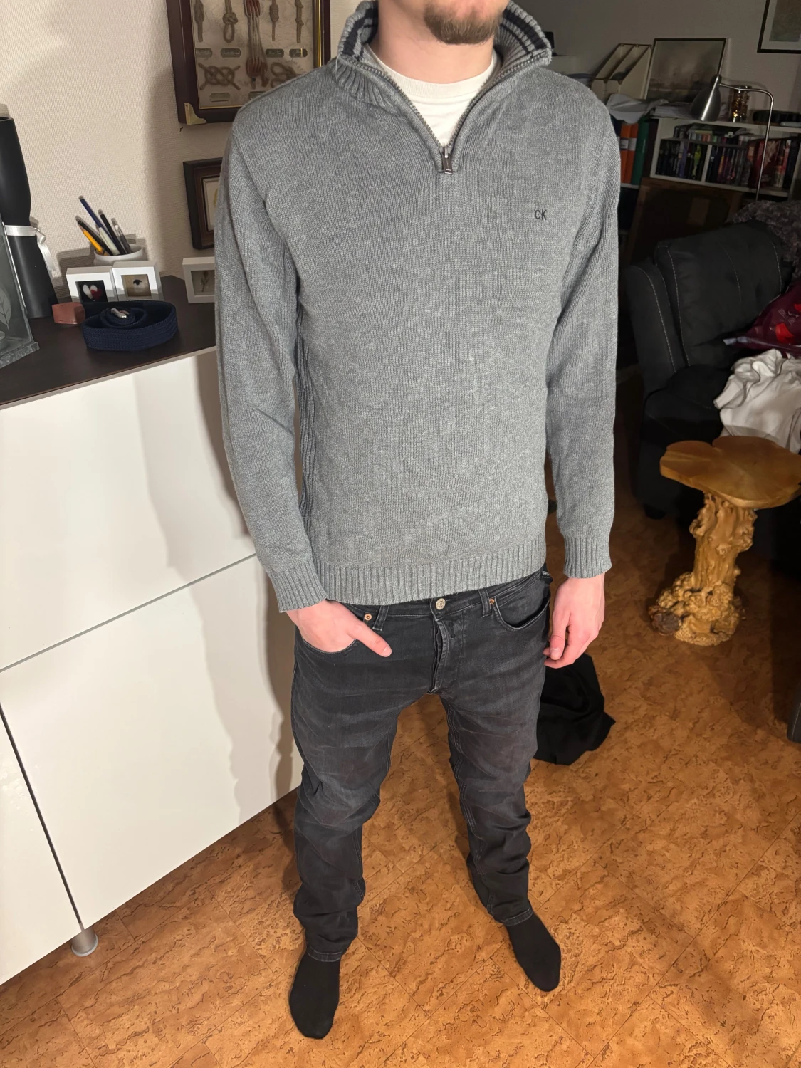 Calvin Klein half-zip