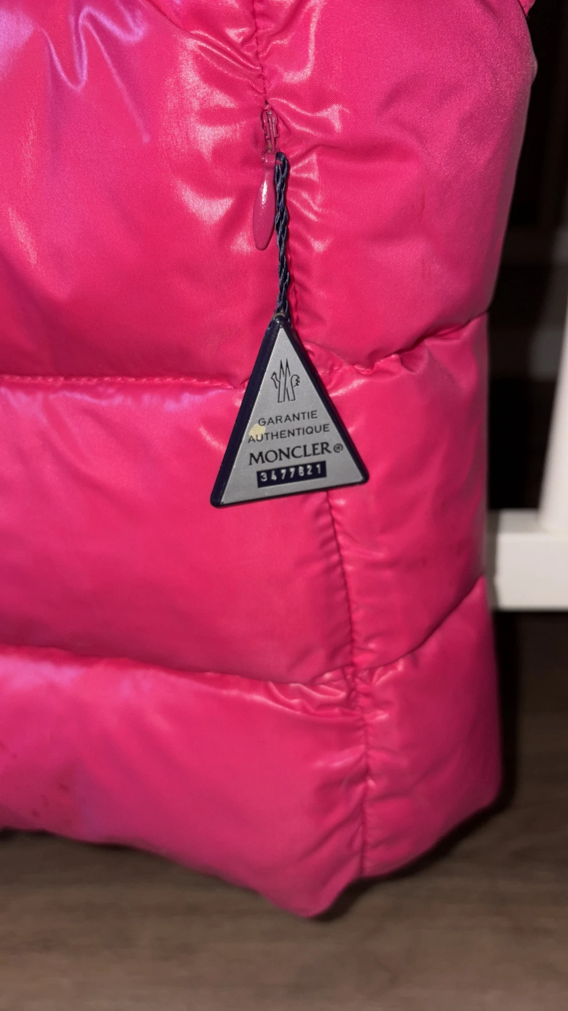 Rosa dunväst från Moncler - 4