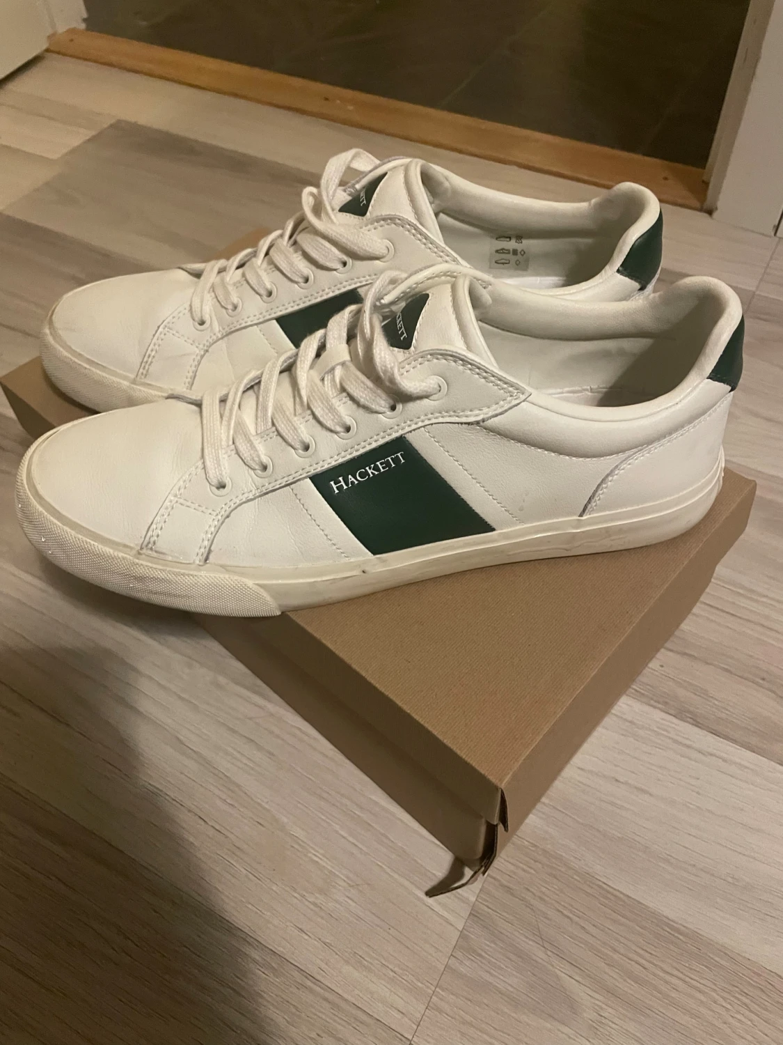 Hackett Blake Mix vita sneakers strl 44 - 4