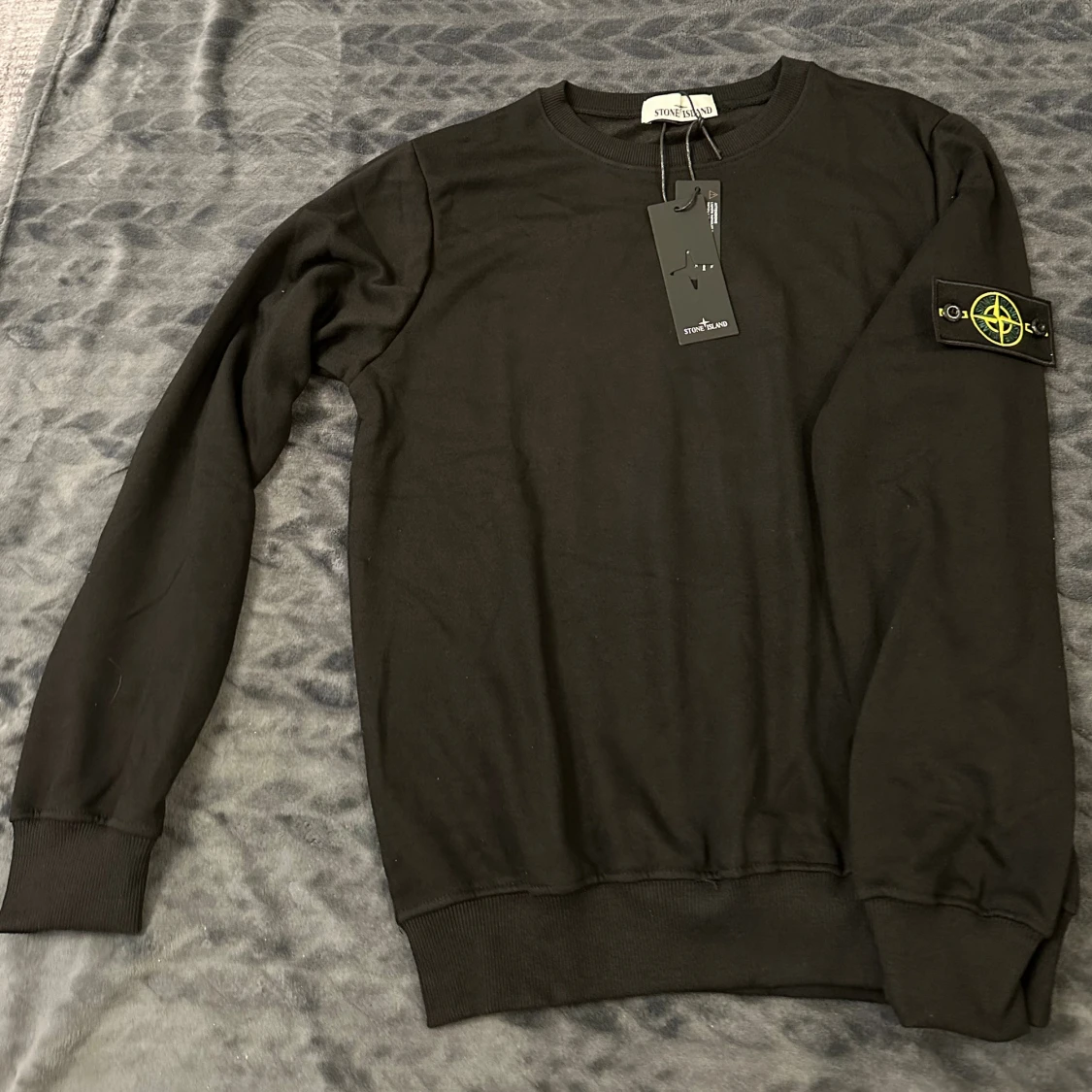 Svart sweatshirt från Stone Island - 3