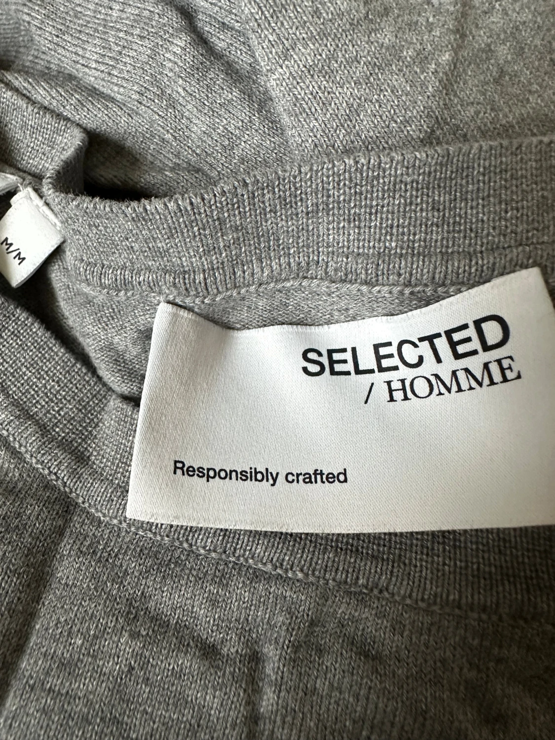 Grå bomullströja från Selected Homme - 2