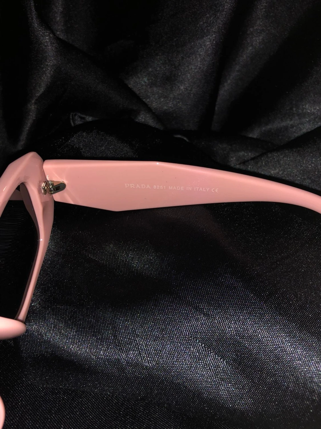 Rosa fyrkantiga solglasögon från Prada - 3