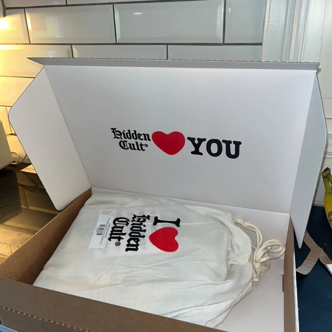 Äkta! Camo croppad hoodie Hidden Cult XS - 4