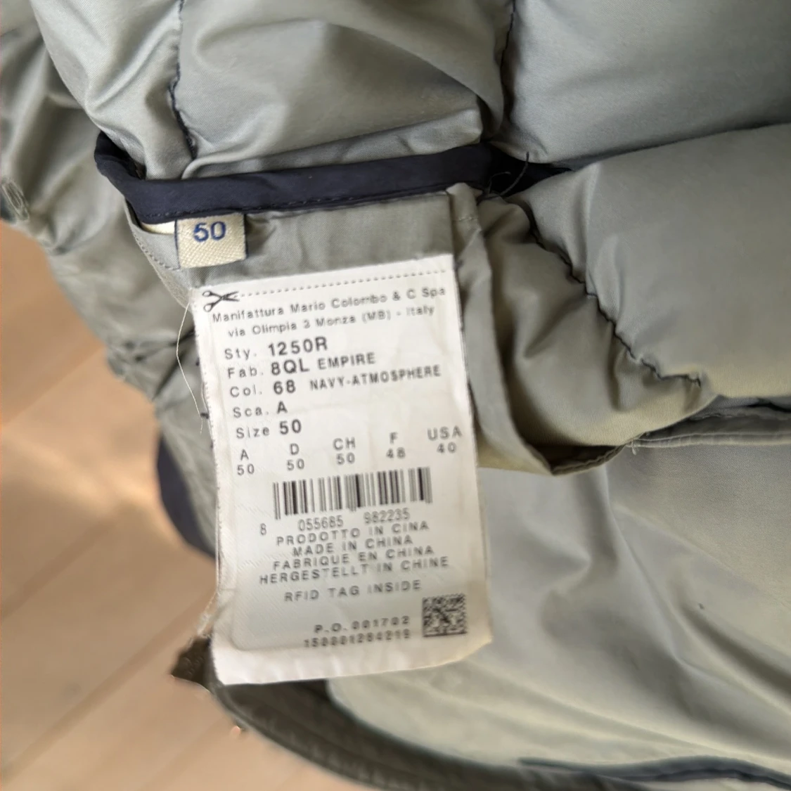 Mörkblå Colmar dunjacka - 3