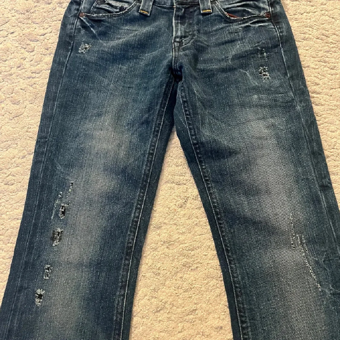 Lågmidjade bootcut jeans
