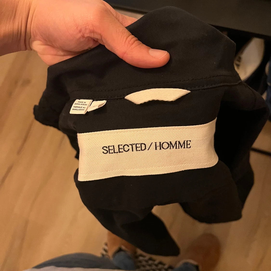 Svart overshirt från Selected Homme  - 2