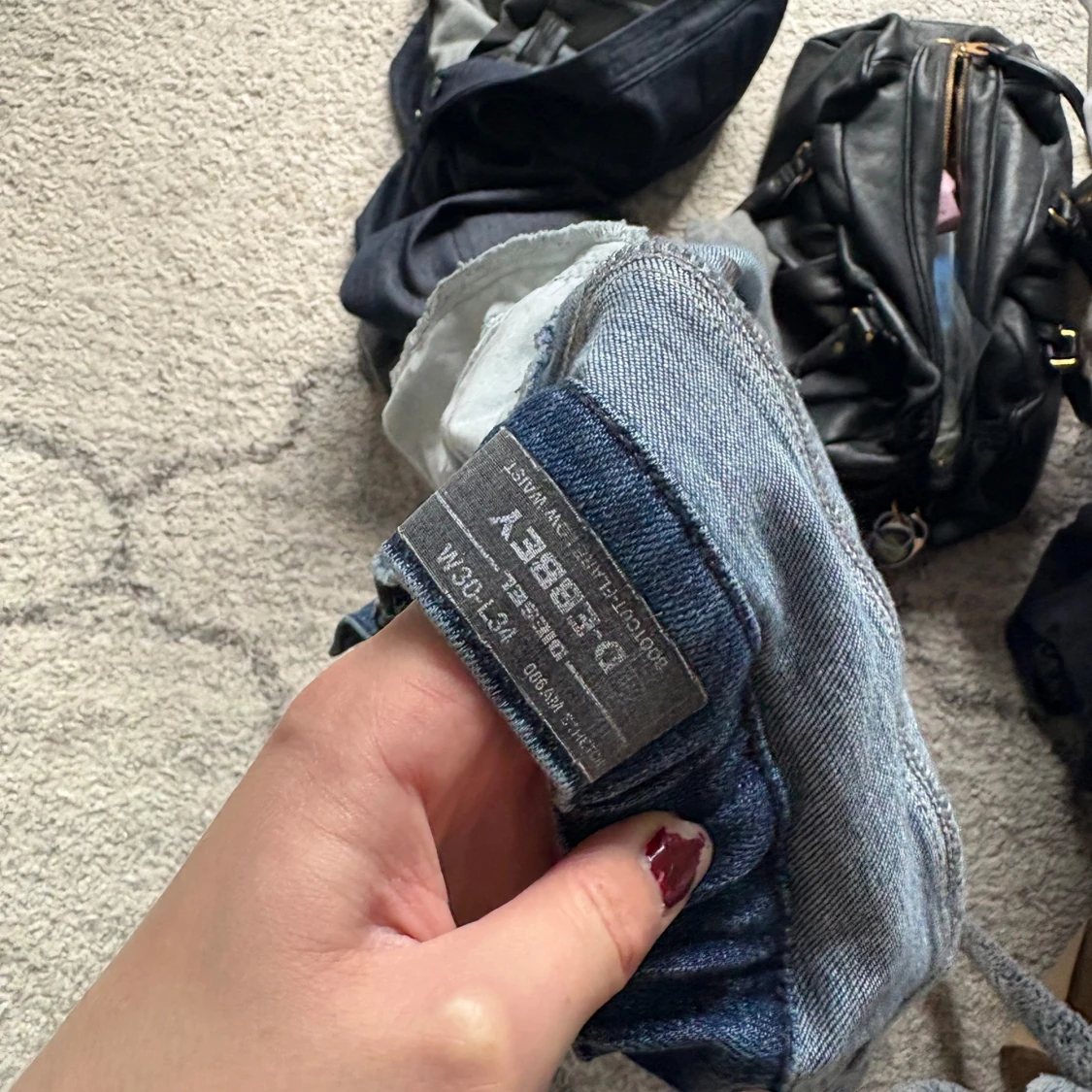 Diesel bootcut jeans blå W30 L32 - 3