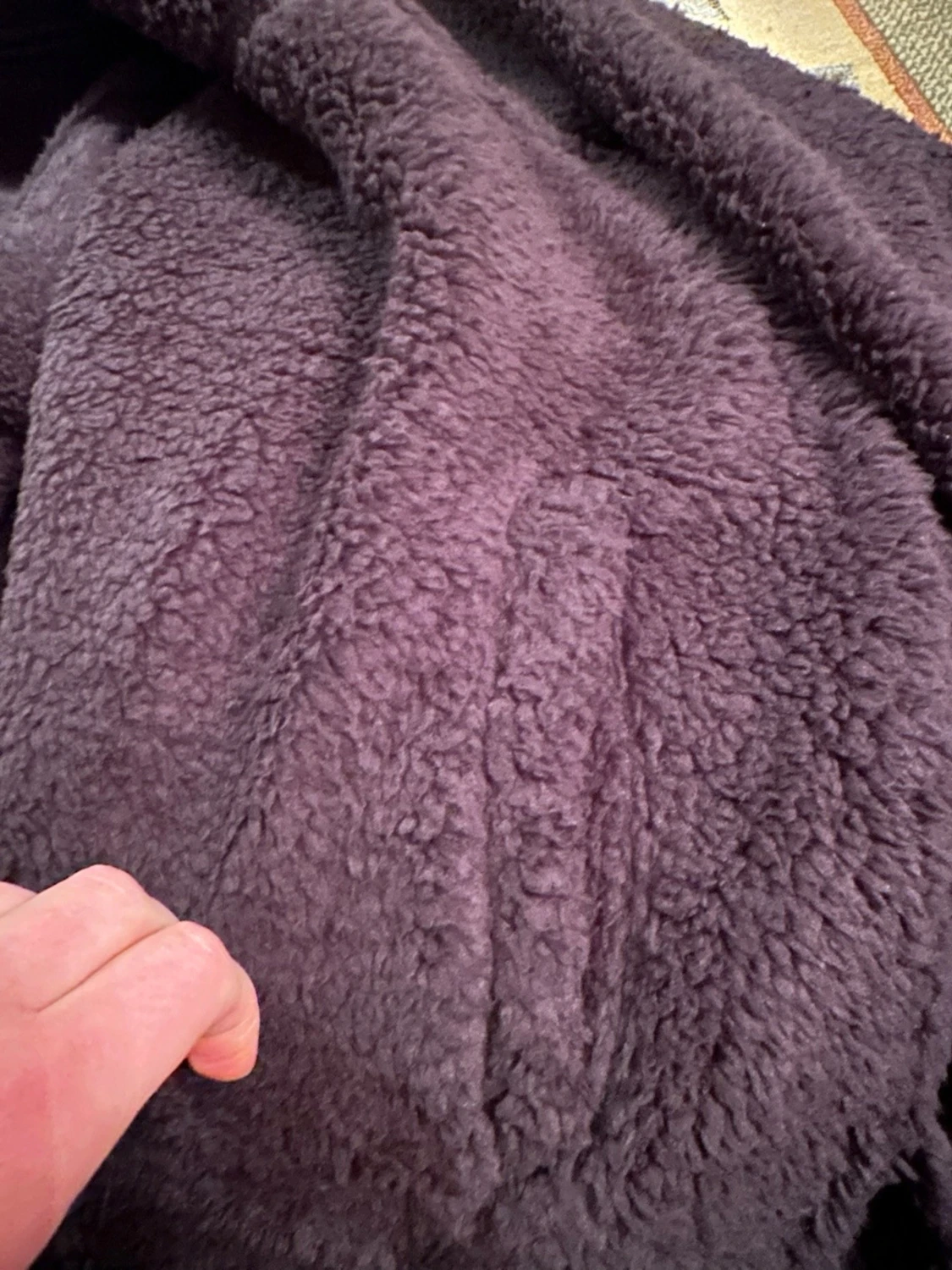 Svart teddyjacka från Lager 157, M - 2