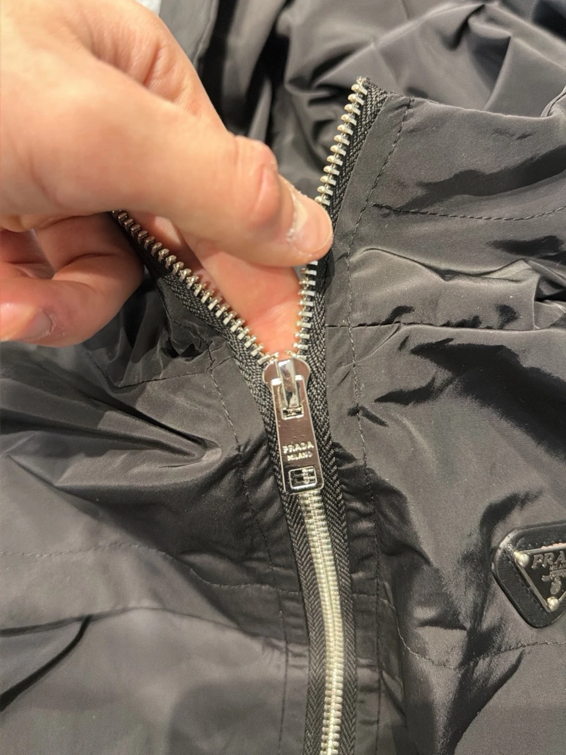 Prada black windbreaker jacket - 2