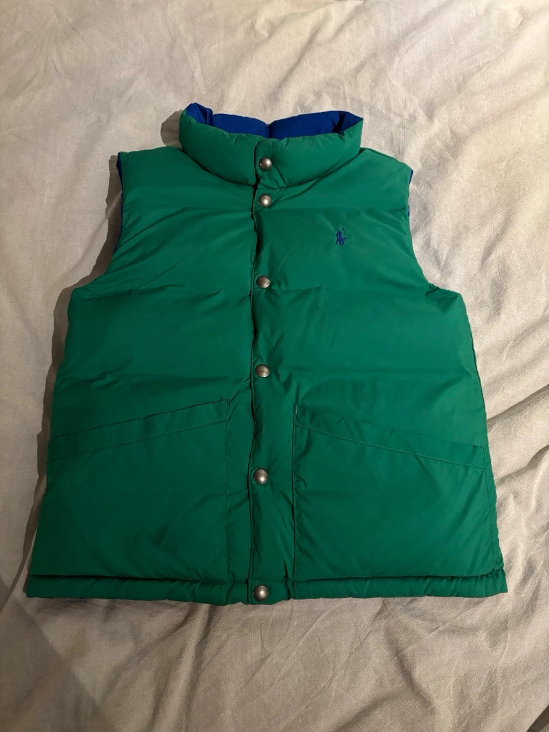 Blå och grön dunväst från Polo Ralph Lauren - 2