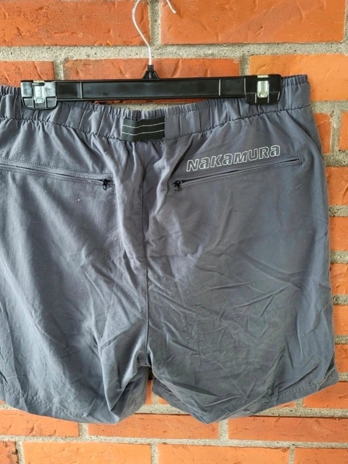 Grå cykel träningsshorts från Nakamura M - 1