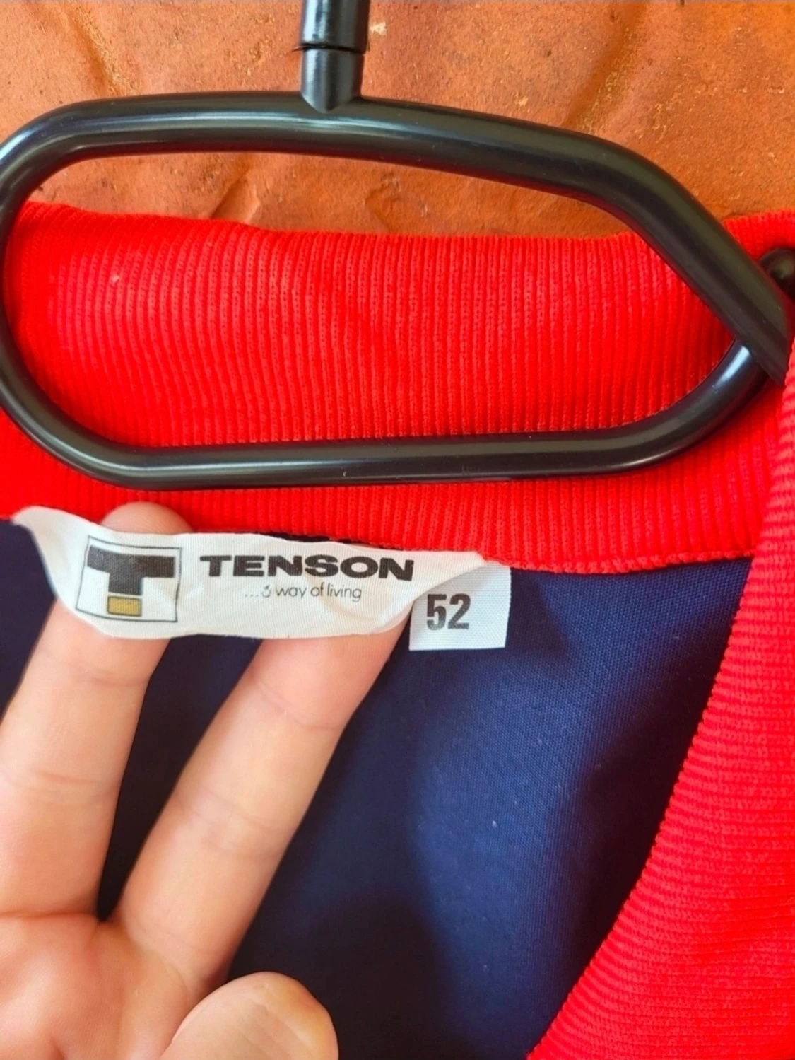 Blå och röd set från Tenson 52 - 4