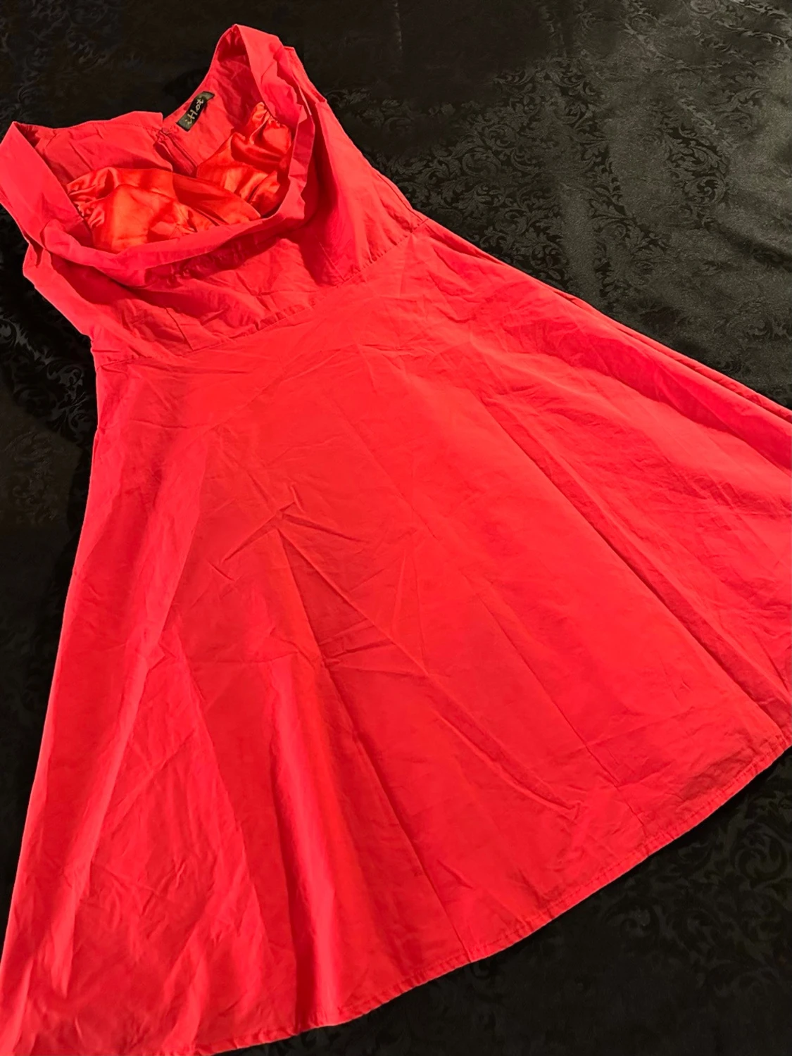 Röd kortklänning från iHot - 3