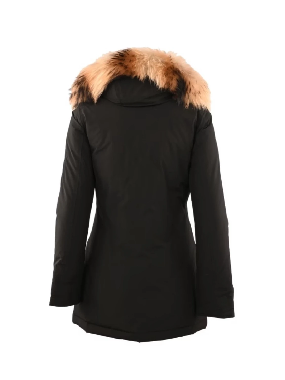 Svart parkajacka från Woolrich med päls - 2