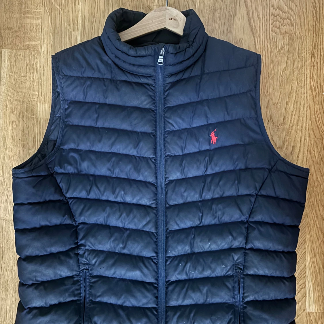 Mörkblå dunväst från Polo Ralph Lauren stl XS