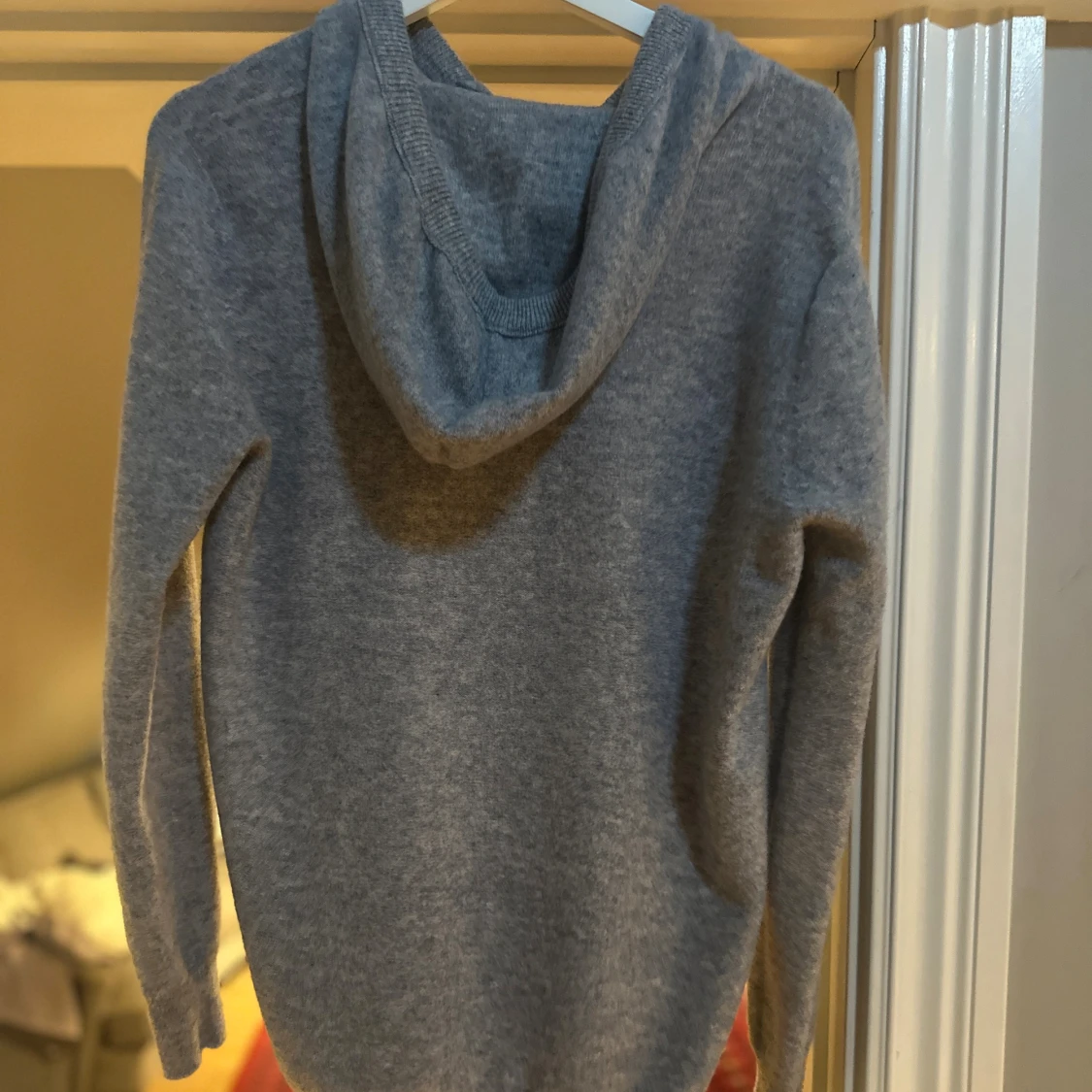 Merino Ulls tröja ljus grå. Helt ny  - 1