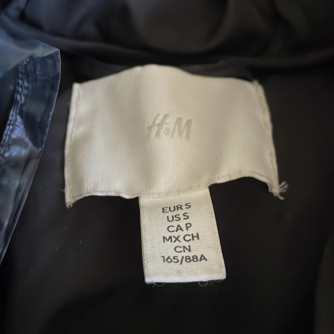 Svart pufferjacka från H&M, S - 1