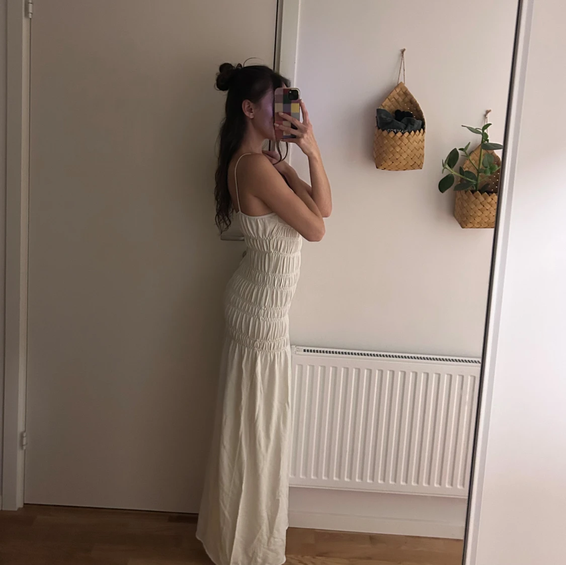 Zara Vit långklänning - 1