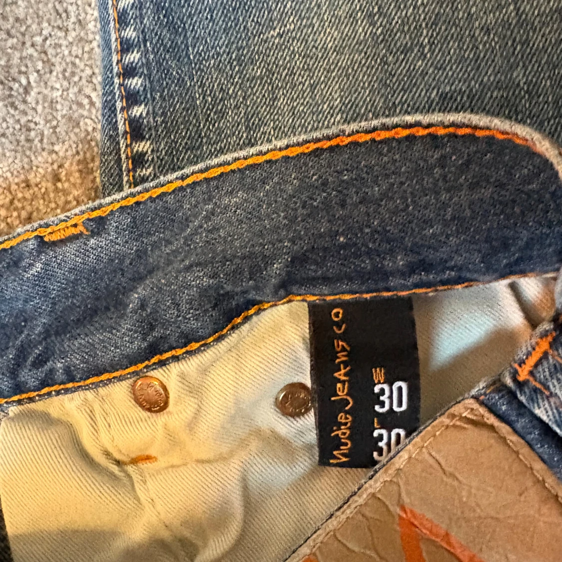 Blå jeans från Nudie Jeans, W30/L30 - 3
