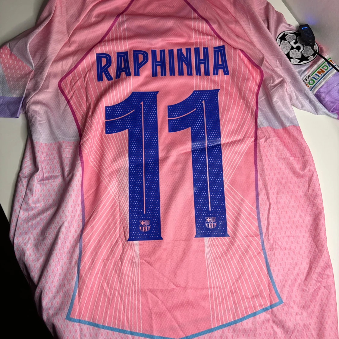 Barça x Nike rosa fotbollströja - 4