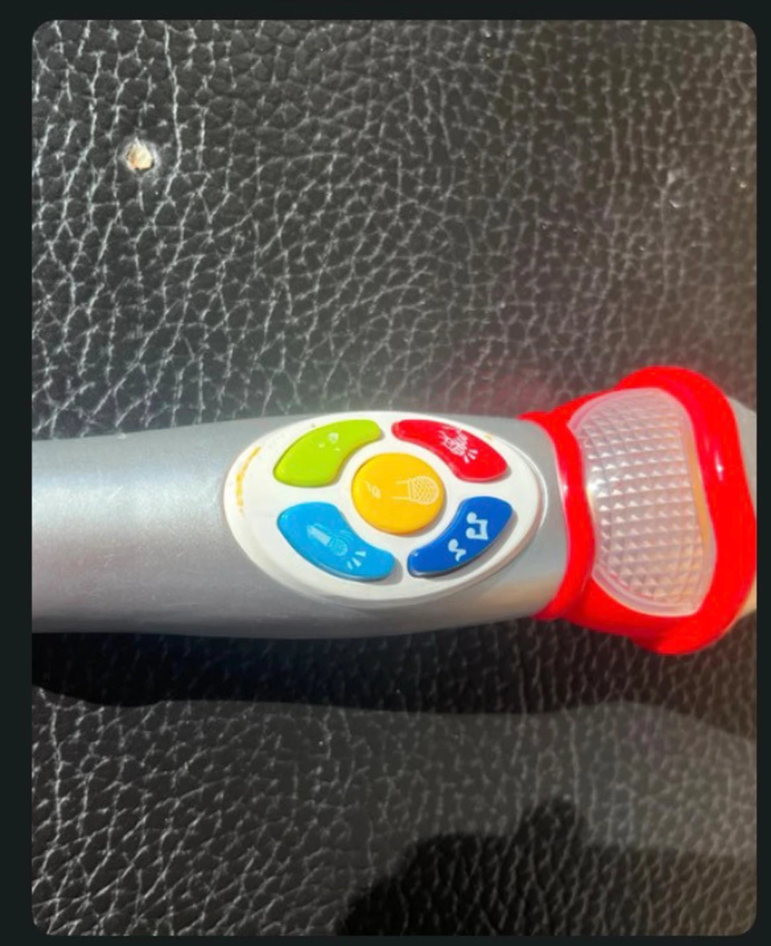 Elektronisk leksaksmikrofon