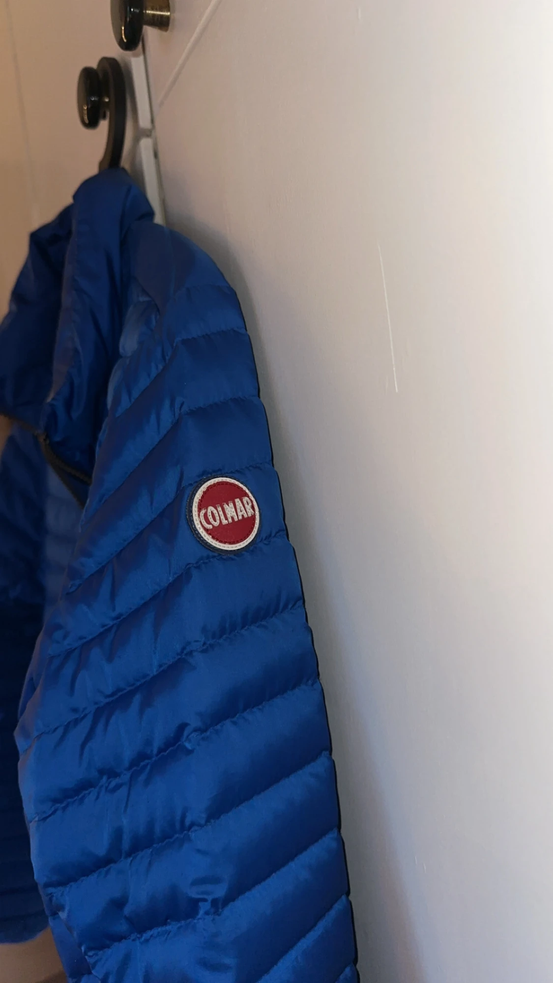 Blå Colmar pufferjacka med dragkedja - 2